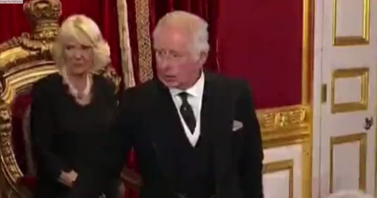 Video of King Charles furiously signalling staff to clear desk during proclamation ceremony goes viral
